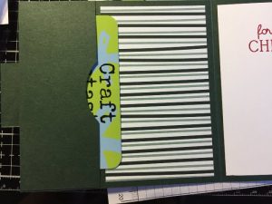 Card holder from inside